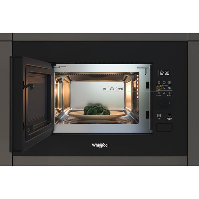 Whirlpool WMF200G NB Black Грил микровълнова фурна за вграждане 20 L 800 W