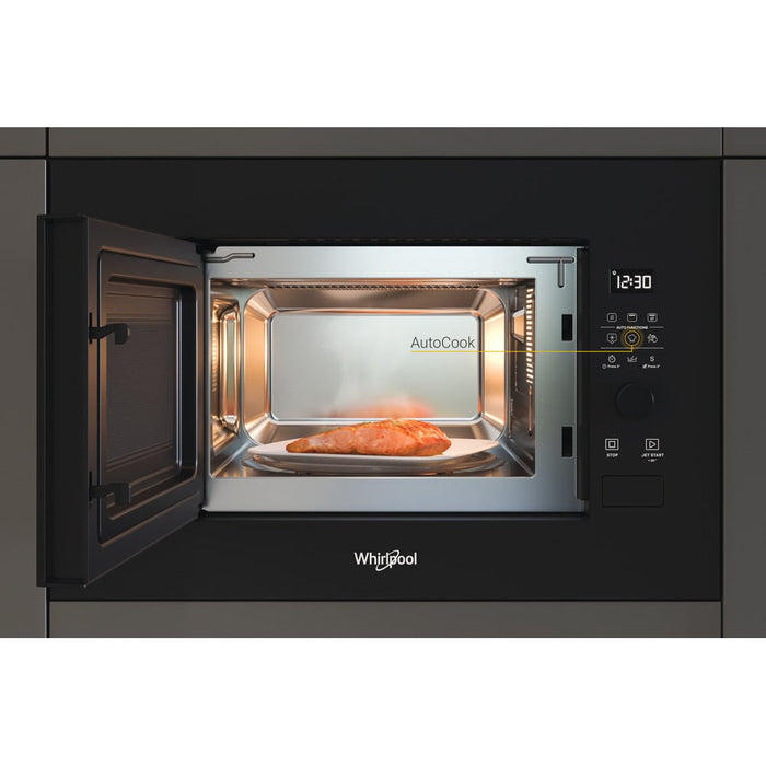 Whirlpool WMF200G NB Black Грил микровълнова фурна за вграждане 20 L 800 W