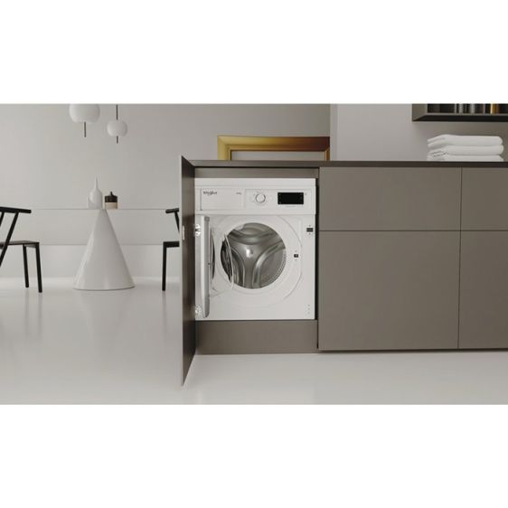 Пералня със сушилня за вграждане WHIRLPOOL BI WDWG 961486 EU, 9/6 кг, FreshCare+, 1400 об/мин