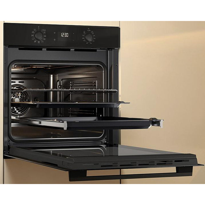 Фурна за вграждане WHIRLPOOL OMK58HU1B, 71 л, Hydrolitic