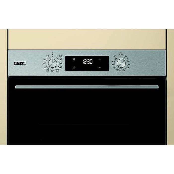 Фурна за вграждане Whirlpool OMSK58HU1SX , Push бутони , 71 , А+ , Hydrolitic