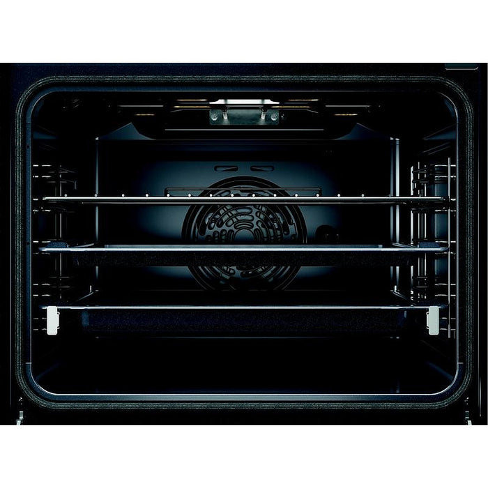 Фурна за вграждане WHIRLPOOL OMSK58RU1SX, 71 л, Пиролиза, А+, Push бутони