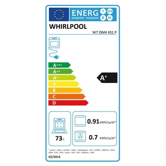 Фурна за вграждане WHIRLPOOL W7 OM4 4S1 P