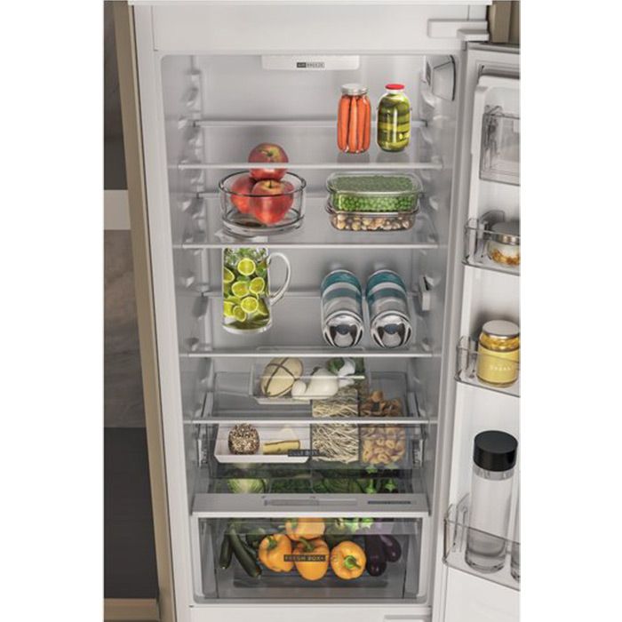 Хладилник за вграждане WHIRLPOOL WHC20D031B1, 300 л, 6th SENSE, 193.5 см