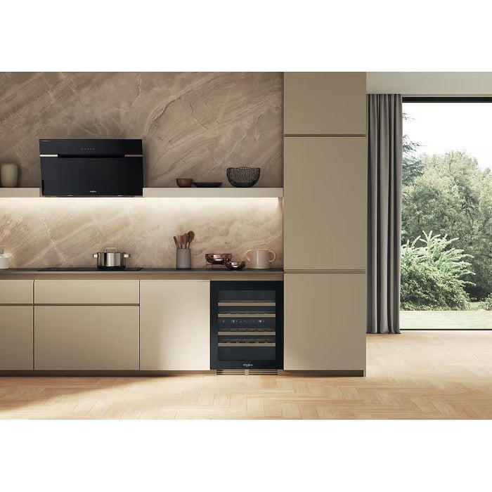 Вграден охладител Whirlpool WHWBU60D2B , 124 l, F , Черен , Да