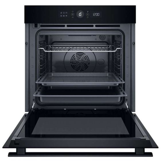 Фурнa за вграждане WHIRLPOOL WOI4S8PM0SBA, 73 л, Пиролиза, А+