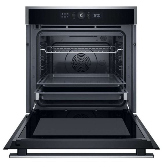 Фурнa за вграждане WHIRLPOOL WOI4S8PM1SXA, 73 л, Пиролиза, А+