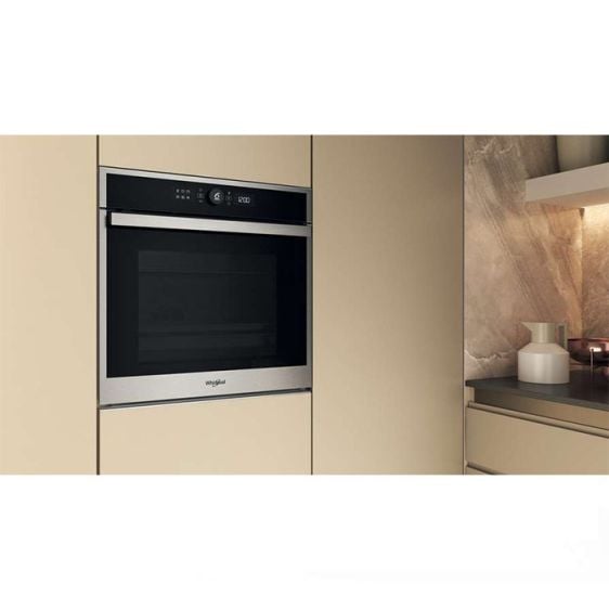 Фурнa за вграждане WHIRLPOOL WOI4S8PM1SXA, 73 л, Пиролиза, А+