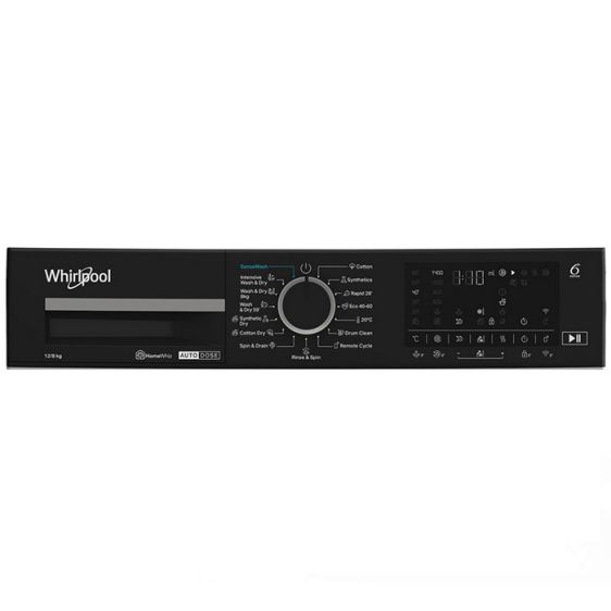 Пералня със сушилня WHIRLPOOL WPD 2836W ADS EE, 12/8 кг, 6th SENSE, FreshCare+, 1400 об/мин.