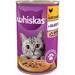 WHISKAS с пиле в желе - мокра котешка храна - 400гр
