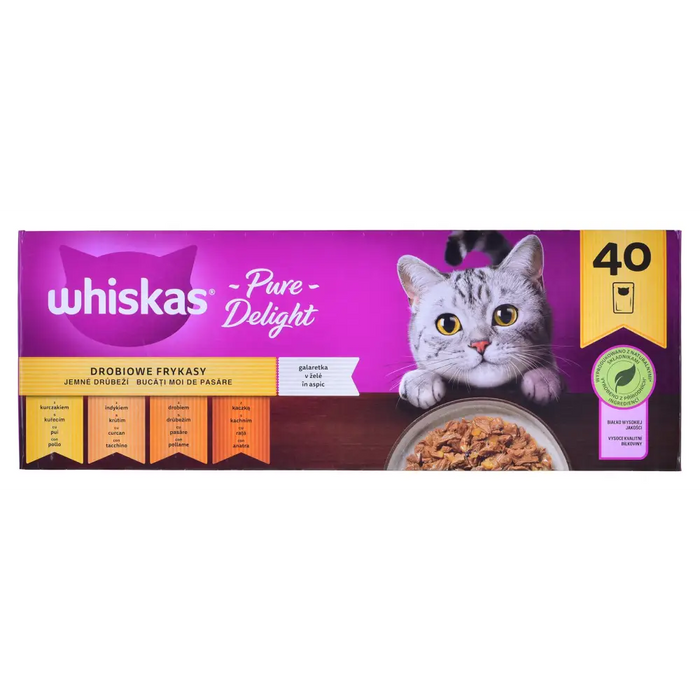 Whiskas Пилешка яхния Желе 40 х 85 гр