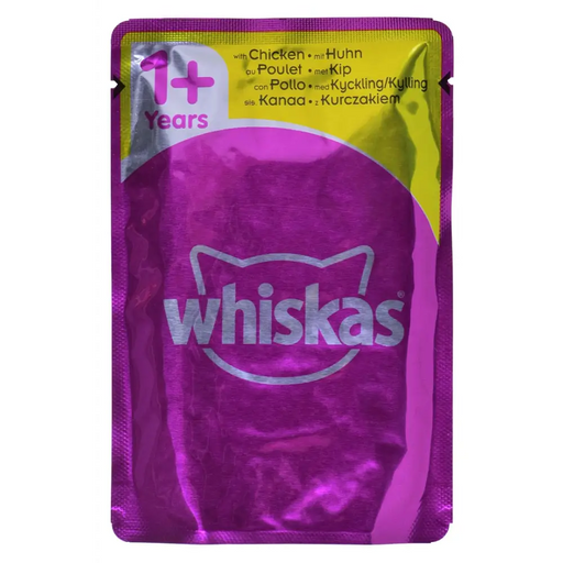 Whiskas Пилешка яхния Желе 40 х 85 гр