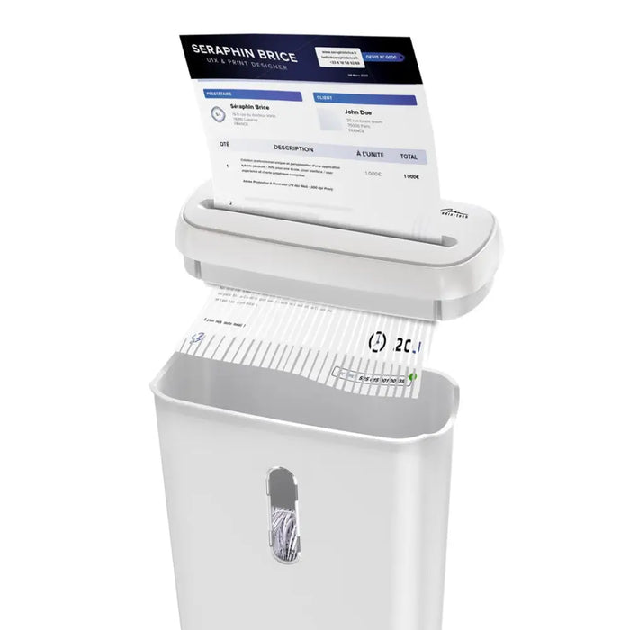 WHITE SHREDDER MT223 Шредер за документи и кредитни карти