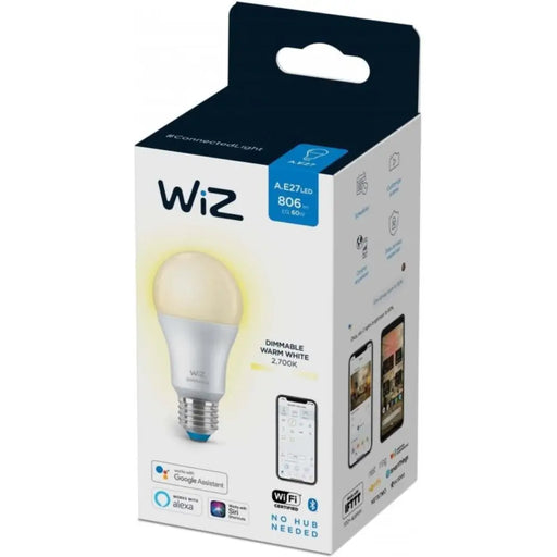 WI-FI LED ЛАМПА МАТ. 8W E27 WW DIM