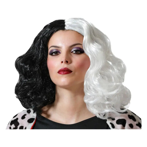 Wigs Бял Черен