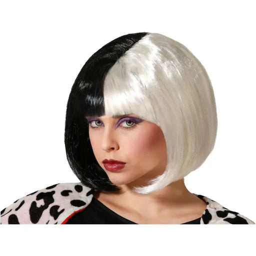 Wigs Бял Черен