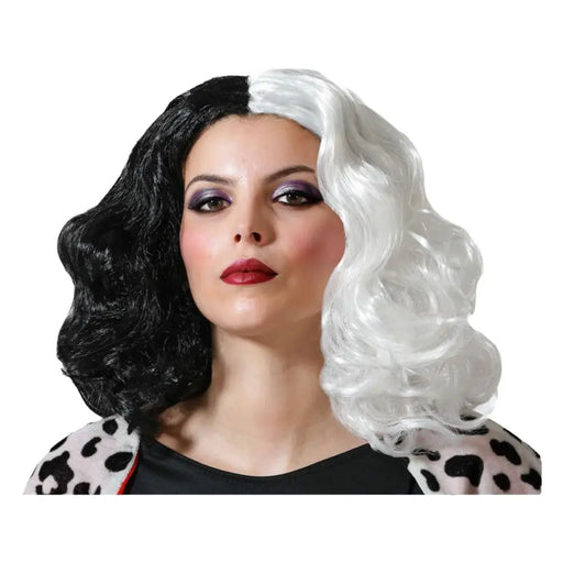 Wigs Бял Черен