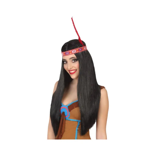 Wigs Черен Индианка