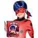 Wigs LadyBug Син Лента за очи