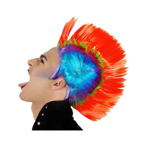 Wigs Многоцветен Пънк