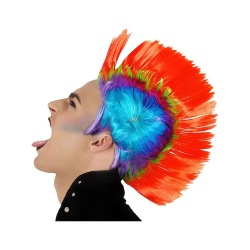 Wigs Многоцветен Пънк