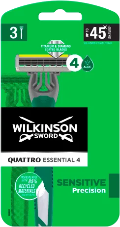 Еднократна самобръсначка Essentials 4, 3 бр