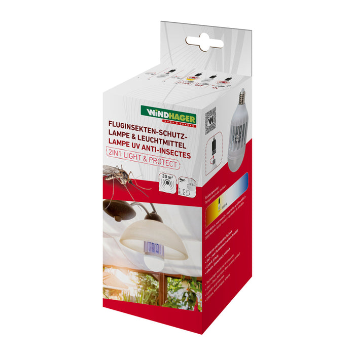 УРЕД ПРОТИВ НАСЕКОМИ LED КРУШКА WINDHAGER WH03519