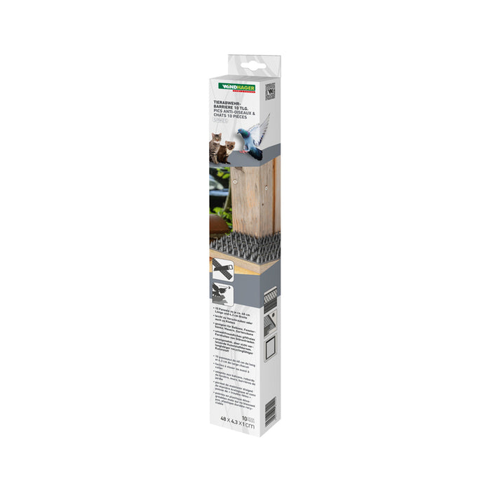 ШИП ПРОТИВ КАЦАНЕ НА ПТИЦИ 10БР WINDHAGER WH07449