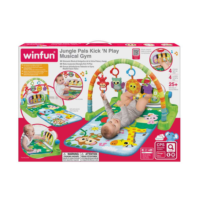 WINFUN Активна Гимнастика с Пиано Jungle Pals