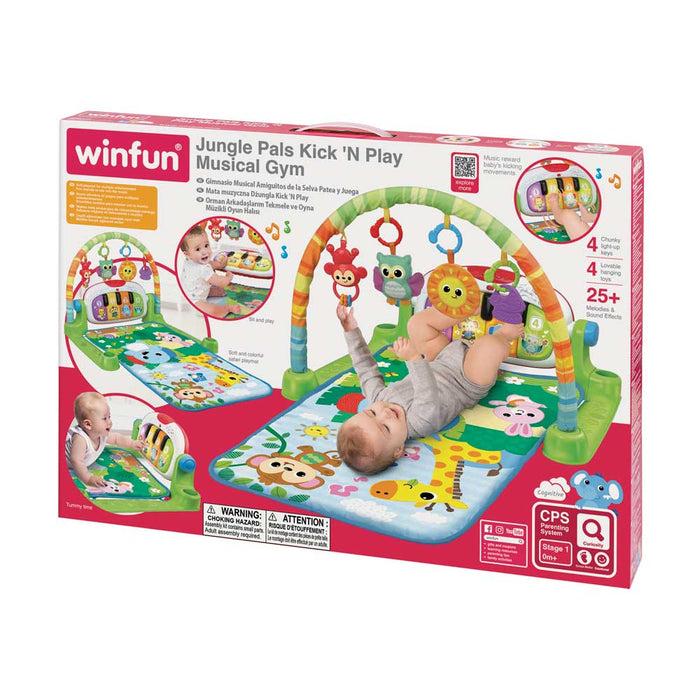 WINFUN Активна Гимнастика с Пиано Jungle Pals