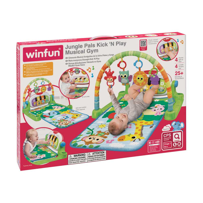 WINFUN Активна Гимнастика с Пиано Jungle Pals