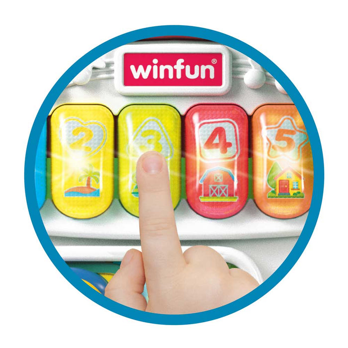 WINFUN Влакче Проходилка Ride-On с Активности
