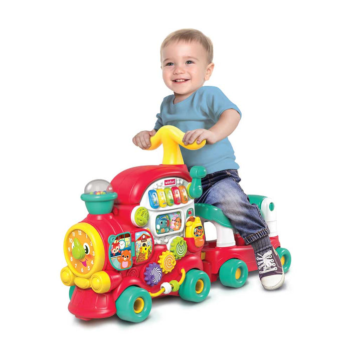 WINFUN Влакче Проходилка Ride-On с Активности