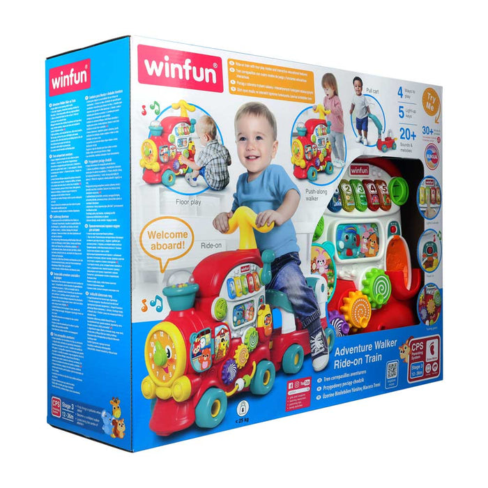 WINFUN Влакче Проходилка Ride-On с Активности