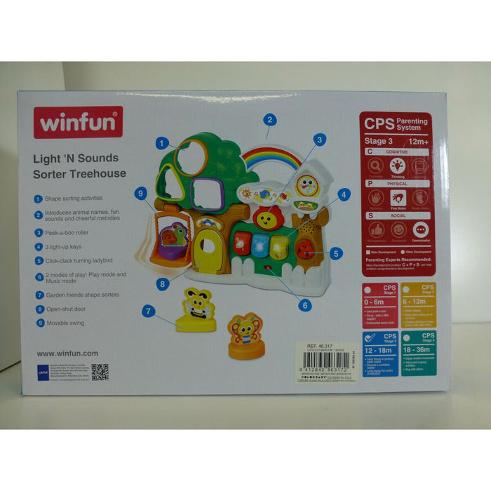 Интерактивна Играчка за Бебе Winfun Къща 32 x 24,5 x 7 cm (6 броя)