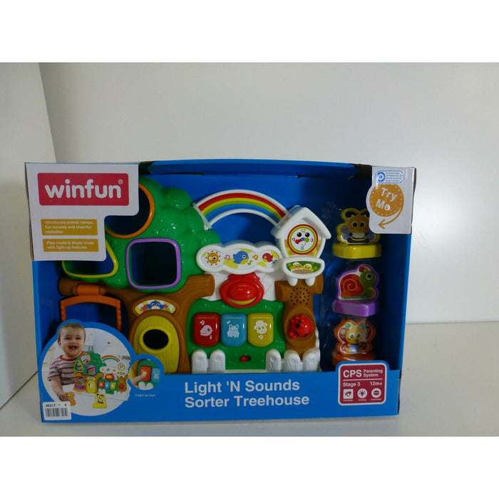 Интерактивна Играчка за Бебе Winfun Къща 32 x 24,5 x 7 cm (6 броя)