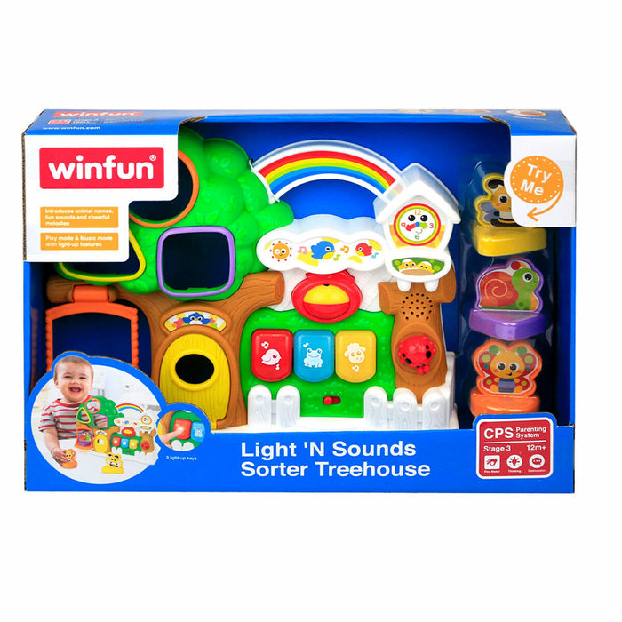 Интерактивна Играчка за Бебе Winfun Къща 32 x 24,5 x 7 cm (6 броя)