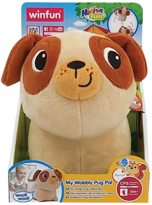 Интерактивна плюшена играчка WinFun - Мопс