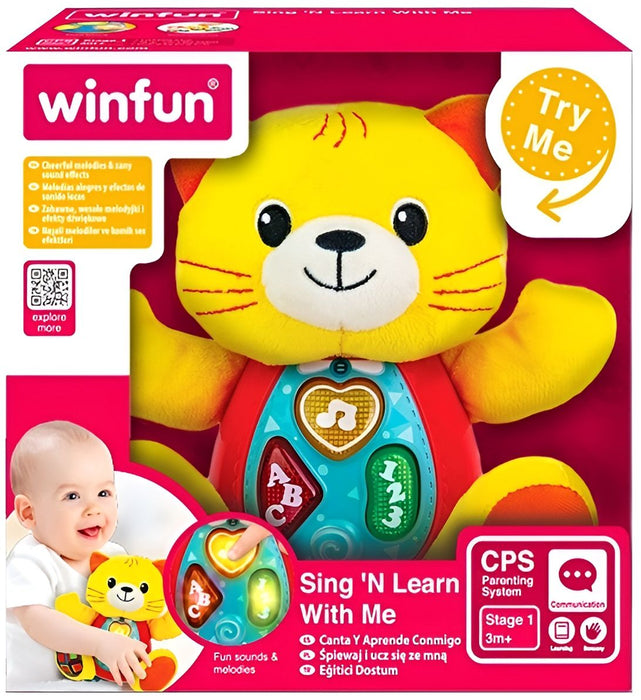 Интерактивна играчка WinFun - Котето Келси