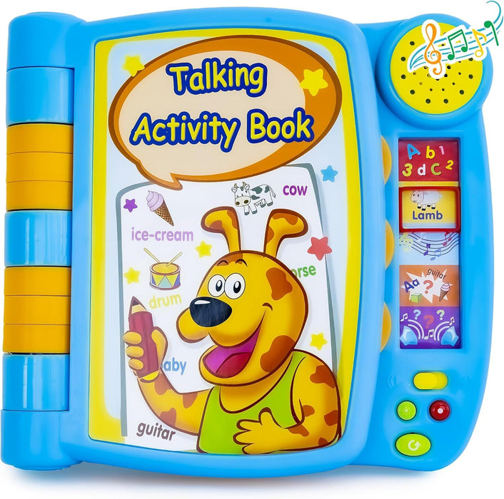 Интерактивна играчка WinFun - Музикална книжка с активности