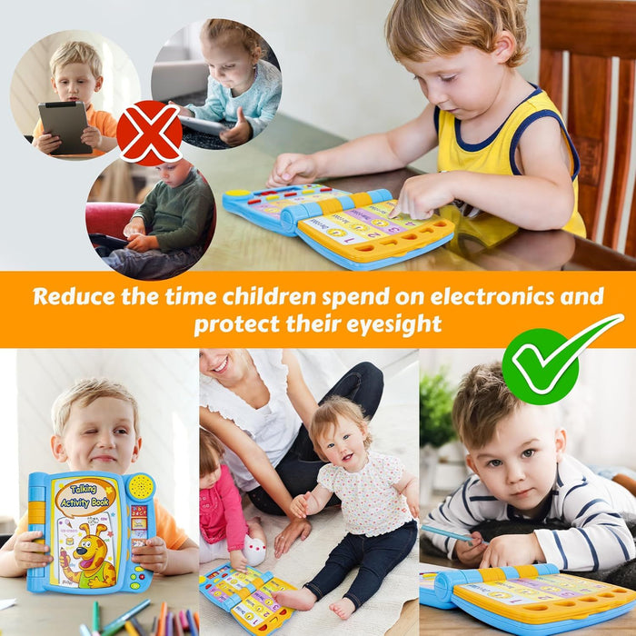 Интерактивна играчка WinFun - Музикална книжка с активности