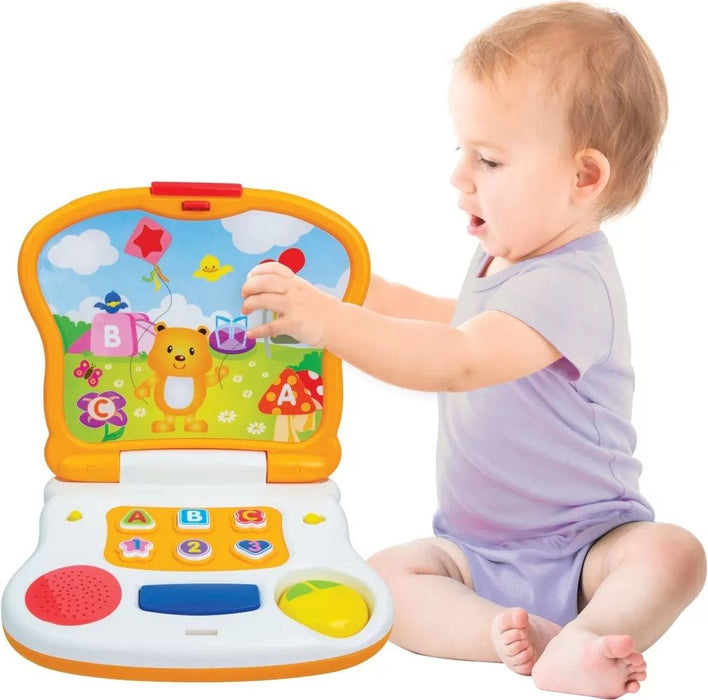 Образователна играчка WinFun - Лаптоп, мече
