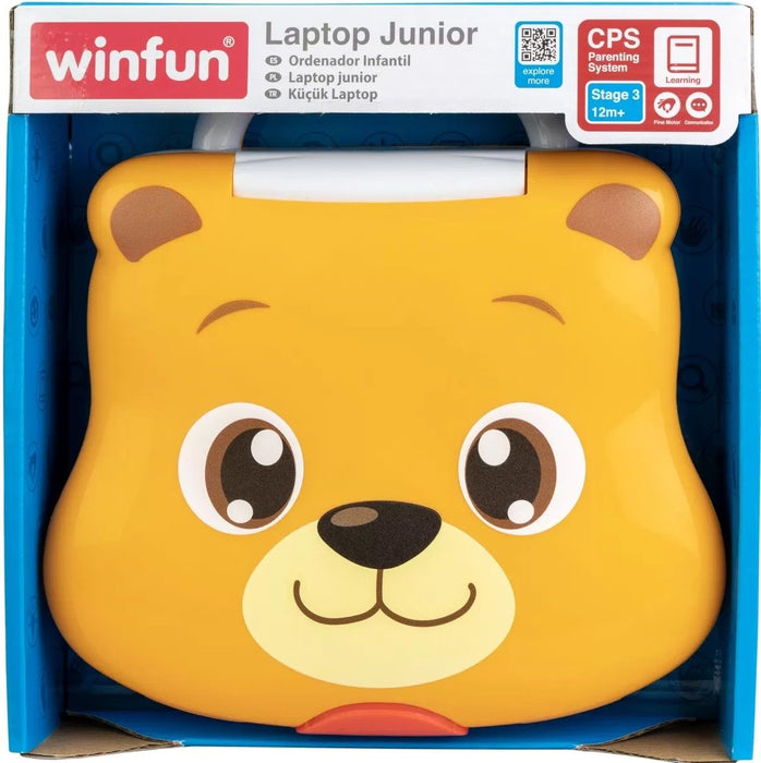 Образователна играчка WinFun - Лаптоп, мече