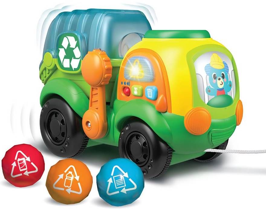 Интерактивна играчка WinFun - Камион за рециклиране