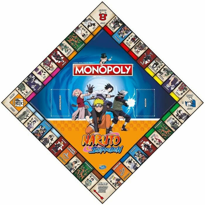 Настолна игра Winning Moves MONOPOLY Naruto