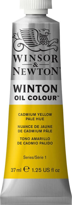 Маслена боя Winsor & Newton Winton - Кадмиева жълта бледа, 37 ml