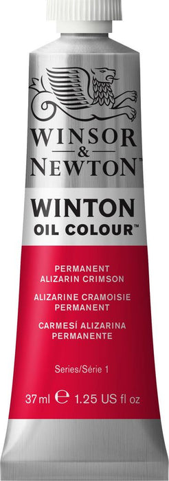 Маслена боя Winsor & Newton Winton - Permanent Alizarin Crimson, 37 ml