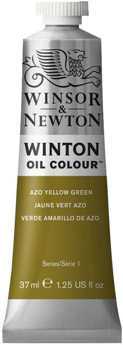 Маслена боя Winsor & Newton Winton - Жълто зелена, 37 ml