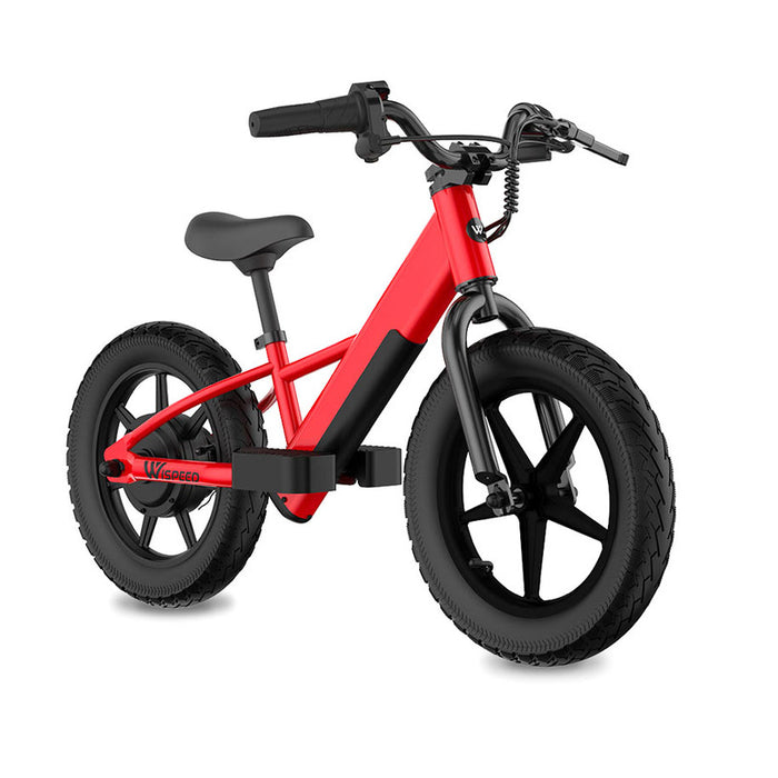 Електрически скутер-тротинетка WISPEED WIKIDS RED ДО 8 КМ/Ч, ПРОБЕГ ДО 5 КМ