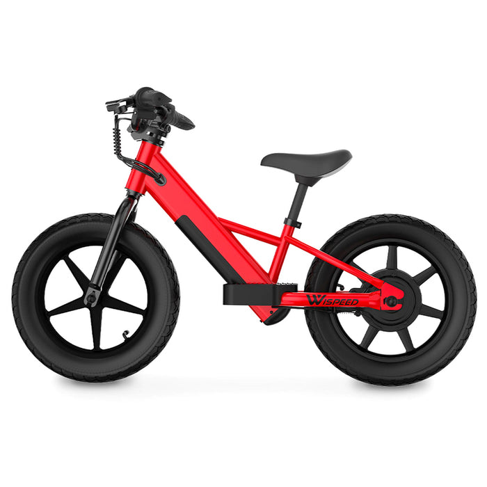 Електрически скутер-тротинетка WISPEED WIKIDS RED ДО 8 КМ/Ч, ПРОБЕГ ДО 5 КМ